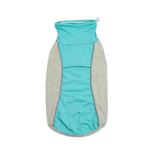 Haustier Sommer Kühlweste Kleidung Kühle Jacke for kleine mittelgroße Hunde Kleidung(Green,L) von VRKRTVBLB