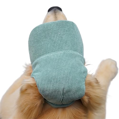 Haustier Sonnenhut Einstellbare Hund Baseball Kappe Outdoor Sport Hut Weich Atmungsaktiv Mit Ohr Löcher(Green,XL) von VRKRTVBLB