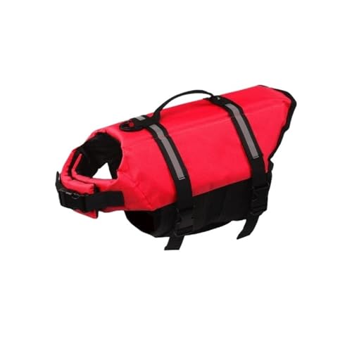 Haustier Weste Schwimmweste Schwimmen Reflektierende Hundegeschirr Bademode Hundekleidung(5,S) von VRKRTVBLB