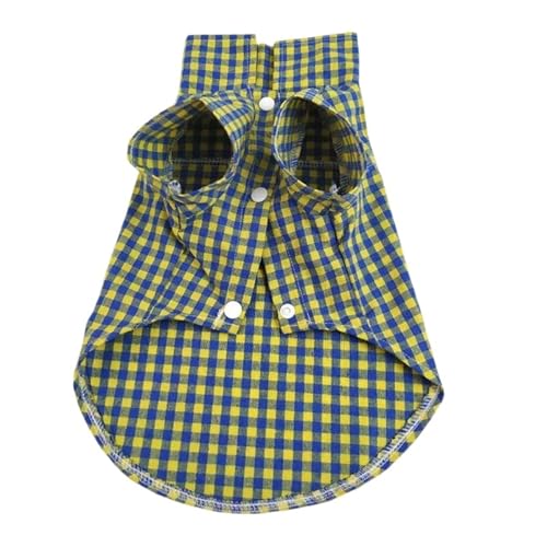 Haustierbekleidung Hundehemd Katzenkleidung Sommer-Hundekleidung for kleine bis mittelgroße Hunde(4,S) von VRKRTVBLB