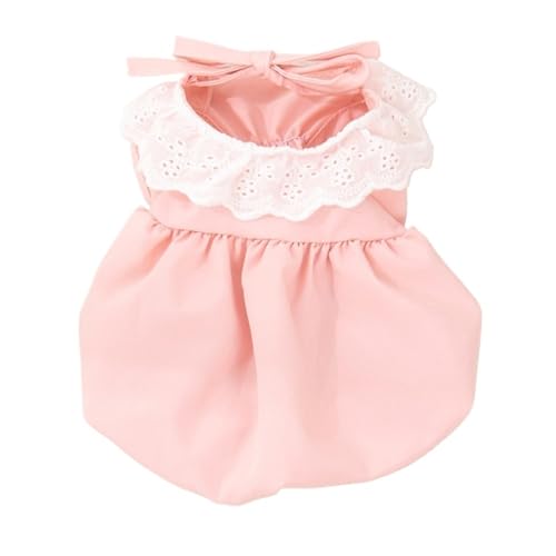 Haustierkleid, Sommer, einfarbig, atmungsaktiv, weich, elastisch, for Katzen und Hunde(Pink,L) von VRKRTVBLB