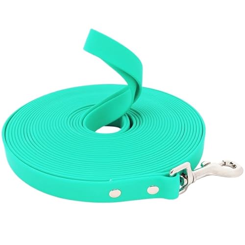 Hundeleine, Lange Haustierleinen, 3–15 m, for Spazierengehen und Trainieren, leicht zu reinigendes Seil for kleine, mittelgroße und große Hunde(Green 2,1.5cmX10m) von VRKRTVBLB