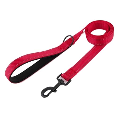 Nylon-Hundeleine for das Training von Haustieren, Laufen, Gehen, Sicherheit, Bergsteigen for mittelgroße und große Hunde(10,S) von VRKRTVBLB