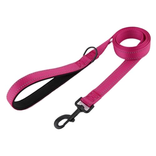Nylon-Hundeleine for das Training von Haustieren, Laufen, Gehen, Sicherheit, Bergsteigen for mittelgroße und große Hunde(12,L) von VRKRTVBLB