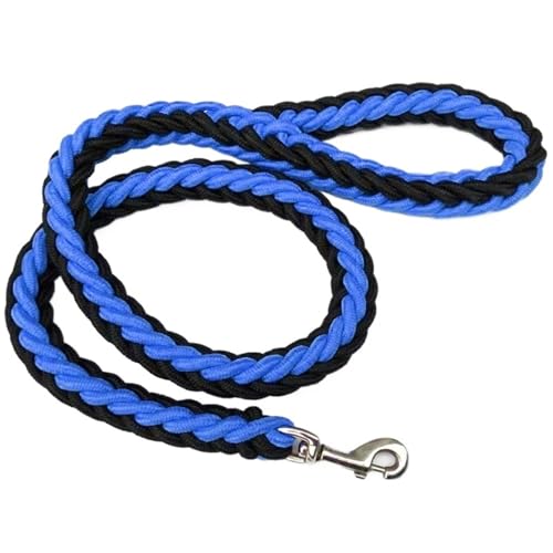 Nylon-Hundeleine for das Training von Haustieren, Laufen, Gehen, Sicherheit, Bergsteigen for mittelgroße und große Hunde(4,M) von VRKRTVBLB