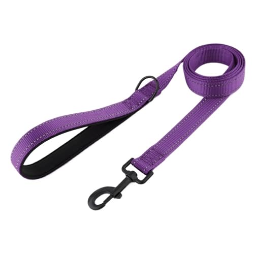 Nylon-Hundeleine for das Training von Haustieren, Laufen, Gehen, Sicherheit, Bergsteigen for mittelgroße und große Hunde(6,L) von VRKRTVBLB