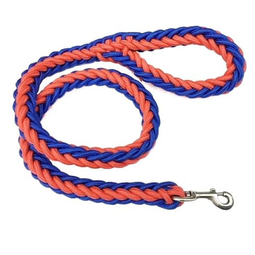 Nylon-Hundeleine for das Training von Haustieren, Laufen, Gehen, Sicherheit, Bergsteigen for mittelgroße und große Hunde(6,S) von VRKRTVBLB