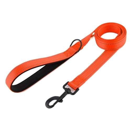 Nylon-Hundeleine for das Training von Haustieren, Laufen, Gehen, Sicherheit, Bergsteigen for mittelgroße und große Hunde(7,S) von VRKRTVBLB