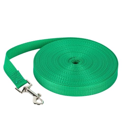 Nylon Hundeleinen 3-50m Walking Training Leine Lange Katzen Hunde Harness(4,20m) von VRKRTVBLB