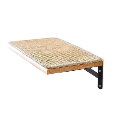 VRKRTVBLB An der Wand montiertes Katzenregal aus Holz, Sitzstange, Bett, Katzenwandmöbel for kleine, mittelgroße und große Katzen von VRKRTVBLB