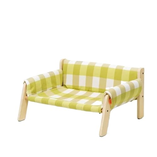 VRKRTVBLB Holz-Haustiersofa, Vier-Jahreszeiten-Universal-Waschbare Katzen- und Hundebettstühle, Einfache Montage(2,L) von VRKRTVBLB