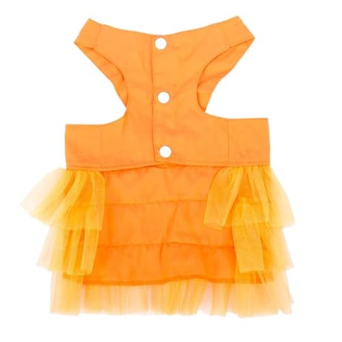 Weiches Sommer-Spitzenkleid for Haustiere, atmungsaktiv, bequem, for kleine und mittelgroße Hunde und Katzen(C,XXL) von VRKRTVBLB