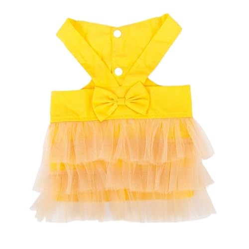Weiches Sommer-Spitzenkleid for Haustiere, atmungsaktiv, bequem, for kleine und mittelgroße Hunde und Katzen(D,L) von VRKRTVBLB