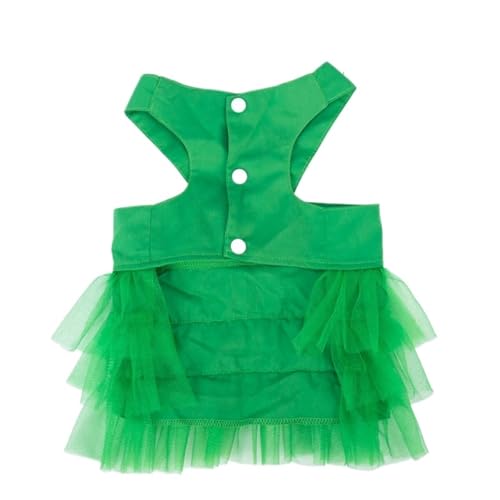 Weiches Sommer-Spitzenkleid for Haustiere, atmungsaktiv, bequem, for kleine und mittelgroße Hunde und Katzen(F,XXL) von VRKRTVBLB