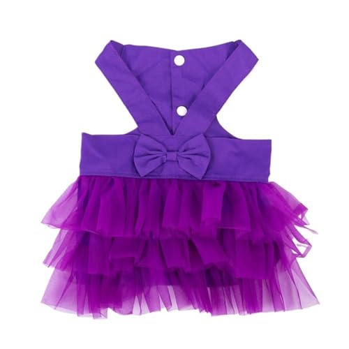 Weiches Sommer-Spitzenkleid for Haustiere, atmungsaktiv, bequem, for kleine und mittelgroße Hunde und Katzen(G,L) von VRKRTVBLB