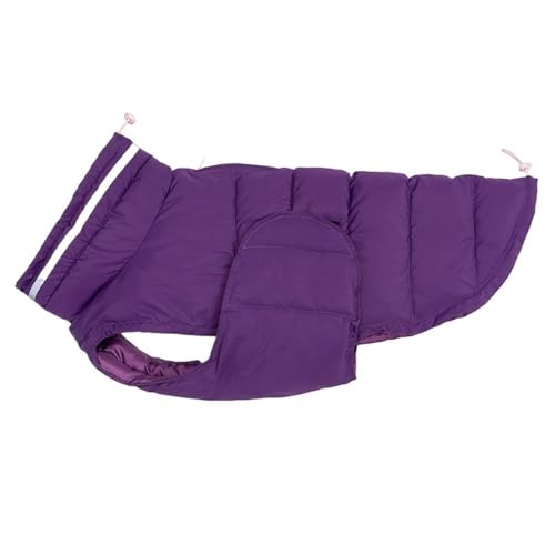 Winter Warme Hundekleidung Haustierjacke Weste for kleine mittelgroße Hunde Katzen Kleidung(Purple,S) von VRKRTVBLB