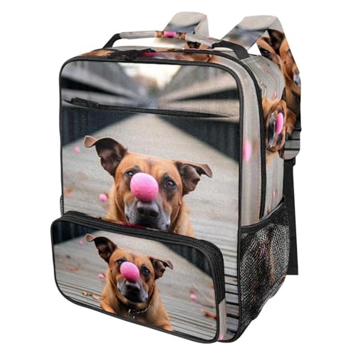 VTGHDEEQ Reiserucksack,kleiner Rucksack,Handgepäckrucksack,Herbst brauner Hundeball,Rucksack VTGHDEEQ Reiserucksack,kleiner Rucksack,Handgepäckrucksack,Herbst brauner Hundeball,Rucksack von VTGHDEEQ