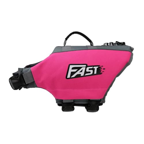 Verstellbare Schwimmweste für Hunde, reflektierendes Design, hoher Auftrieb, für kleine und mittelgroße Hunde, Wasseraktivitätsversorgung, Schwimmweste für kleine und mittelgroße Hunde von VTIDOBE