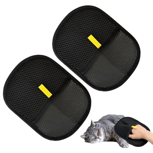 2Pcs Pet Hair Remover,Pet Hair Remover Glove,Tierhaarentferner Handschuh,Fellhandschuhe Katze,Doppelseitiger Enthaarungshandschuh,Reusable Pet Hair Remover Glove,Fur Glattes Und Gesundes Fell Haustier 2Pcs Pet Hair Remover,Pet Hair Remover Glove,Tierhaarentferner Handschuh,Fellhandschuhe Katze,Doppelseitiger Enthaarungshandschuh,Reusable Pet Hair Remover Glove,Fur Glattes Und Gesundes Fell Haustier von VTYTZZ