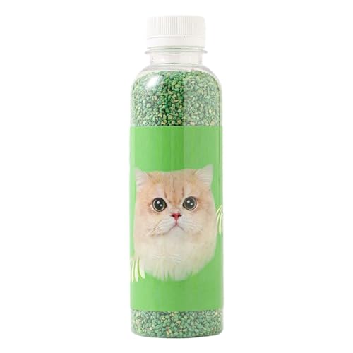 Katzenstreu mit Lavendelgeschmack, 250 ml, absorbiert Gerüche, entfernt Gerüche, kompatibel mit Allen Streu, natürliche Inhaltsstoffe, dauerhafte Frische, Tier- und menschenfreundlich (C, 6x6x17cm) von VUKHWX