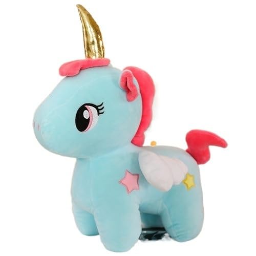VVDPJLS 10/20cm weiches Einhorn-Plüschtier beschwichtigen Schlafkissen Tier Plüschtier Geburtstagsgeschenke for Mädchen(5,20cm) von VVDPJLS