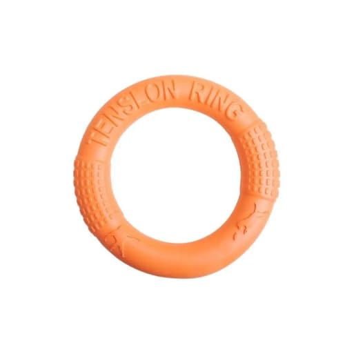 VVDPJLS 17CM Hundespielzeug Haustier Fliegende Scheibe Trainingsring Puller Anti-Biss Schwimmende interaktive Lieferungen Hundespielzeug Aggressives Kauen(1) von VVDPJLS