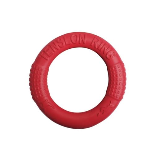 VVDPJLS 17CM Hundespielzeug Haustier Fliegende Scheibe Trainingsring Puller Anti-Biss Schwimmende interaktive Lieferungen Hundespielzeug Aggressives Kauen(2) von VVDPJLS