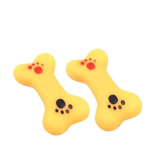 VVDPJLS 1PC Gummi Quietschspielzeug for Hund Schreiendes Huhn Kauknochen Pantoffel Quietschball Hundespielzeug Zahnknirschen & Trainingsspielzeug(5) von VVDPJLS