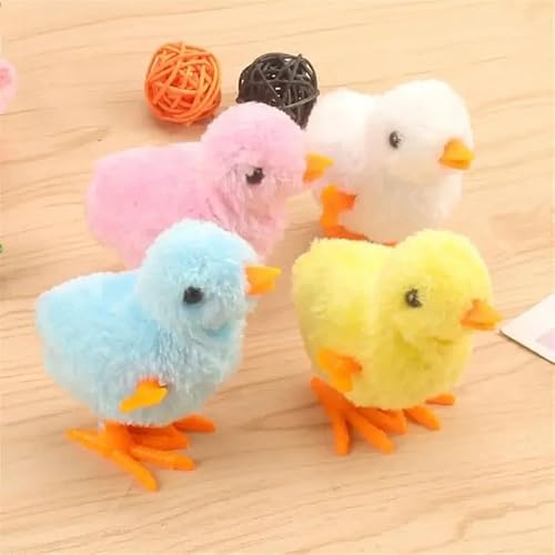 VVDPJLS 5 stücke Springendes Huhn Ostern Wind Up Küken Spielzeug Gag Plüsch Küken Spielzeug Favors Supplies Requisiten Geschenk for Kinder Jungen Mädchen VVDPJLS 5 stücke Springendes Huhn Ostern Wind Up Küken Spielzeug Gag Plüsch Küken Spielzeug Favors Supplies Requisiten Geschenk for Kinder Jungen Mädchen von VVDPJLS