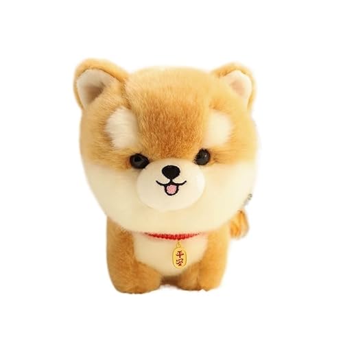 VVDPJLS Geburtstagsgeschenk Süße Welpenpuppe Plüschtier Husky Puppe Corgi Puppe Simulation Tier Plüschpuppe Unzerstörbares Spielzeug Geschenk(7) von VVDPJLS
