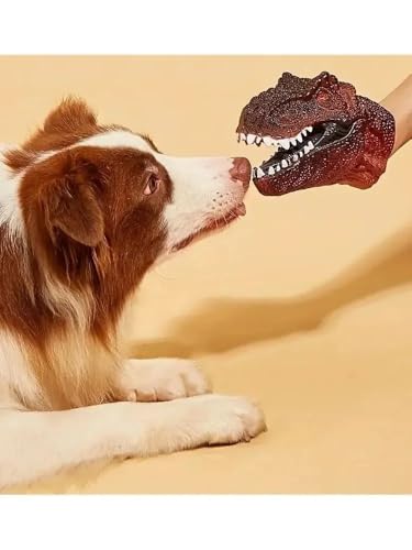 VVDPJLS Haustier Spielzeug Jurassic Dinosaurier Tyrannosaurus Rex Handpuppe Weichem Kunststoff Simulation Tierwelt Modell Spielzeug Lustige Hund VVDPJLS Haustier Spielzeug Jurassic Dinosaurier Tyrannosaurus Rex Handpuppe Weichem Kunststoff Simulation Tierwelt Modell Spielzeug Lustige Hund von VVDPJLS