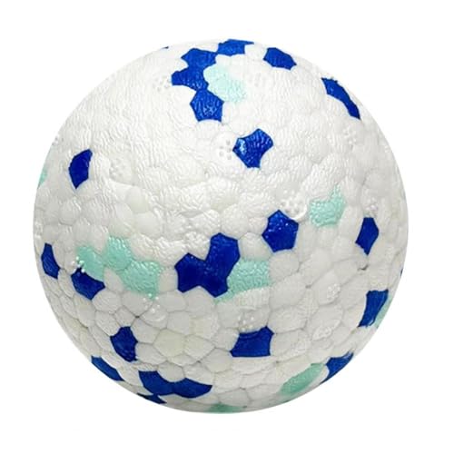 VVDPJLS Hundeballspielzeug, hochelastisch, bissfest, zur Linderung von Angstzuständen mit 3D-Vorsprüngen for aggressives, interaktives Haustierzubehör(2.5inch A) von VVDPJLS
