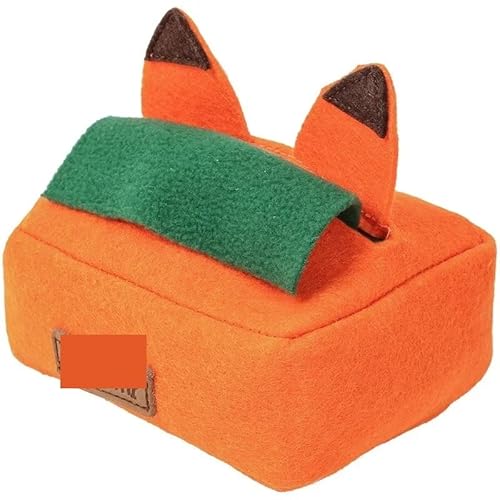 VVDPJLS Interaktive Leckerei, Futterspender, Haustierspielzeug, Nasenarbeitstraining, Schnüffeln, Taschentuchbox-Schnüffelspielzeug for Katzen und Hunde(2) von VVDPJLS