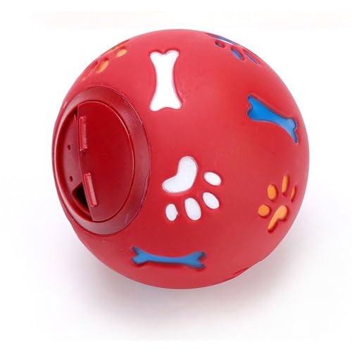 VVDPJLS Katze Kreischen Quietschen Welpen Gummi Spender Reinigung Pet Supplies Hund Ball Spielzeug Leckage Lebensmittel Kauen Spielzeug Ball(1) von VVDPJLS