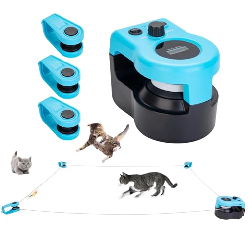 VVDPJLS Katzenspielzeug for Hauskatzen, Interaktives Katzenspielzeug, Trainingsgerät, Katzenlaufband for Den Innenbereich, Einstellbare Geschwindigkeit, Simuliertes Jagdspielzeug VVDPJLS Katzenspielzeug for Hauskatzen, Interaktives Katzenspielzeug, Trainingsgerät, Katzenlaufband for Den Innenbereich, Einstellbare Geschwindigkeit, Simuliertes Jagdspielzeug von VVDPJLS