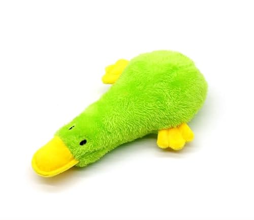 VVDPJLS Süßes Plüsch-Enten-Sound-Spielzeug, ausgestopftes quietschendes Tier-Hundespielzeug, Zahnreinigungs-Kauseil-Spielzeug, lustiges Plüsch-Spielzeug for Katzen(3) von VVDPJLS