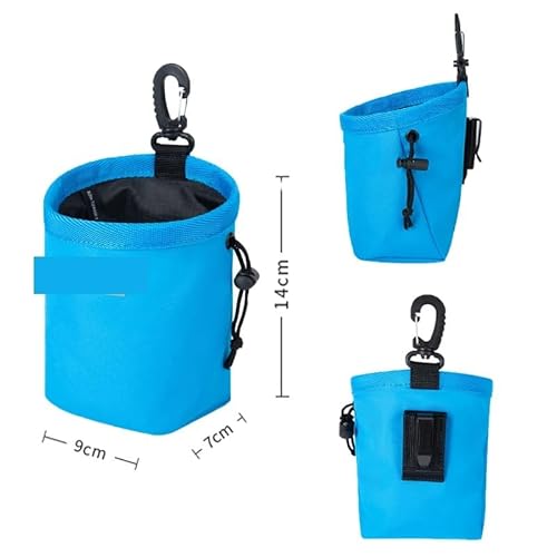 VVDPJLS Tragbare Snacktasche for Hundetraining, Snacktasche for Welpen, for die Leine, for Snacks for Haustiere, Auszeichnungen auf der Hüfte, Aufbewahrungstasche, Bündel(6) von VVDPJLS