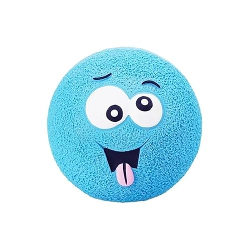 VVDPJLS Weicher Haustierball mit Quietschspielzeug for kleine und große Hunde, Rugby, Tennis, Fußball, Basketball, Latex, Zahnreinigungstrainingsspielzeug(5) von VVDPJLS