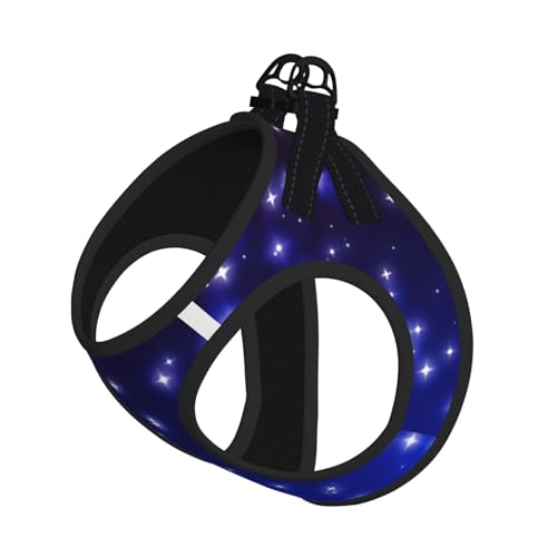 L Pet Leash Vest & Dog Harness - Small Size Bright Stars Print Leash Set, Reflective, Adjustable for Cats & Dogs L Pet Leash Vest & Dog Harness - Small Size Bright Stars Print Leash Set, Reflective, Adjustable for Cats & Dogs von VXXNlnn