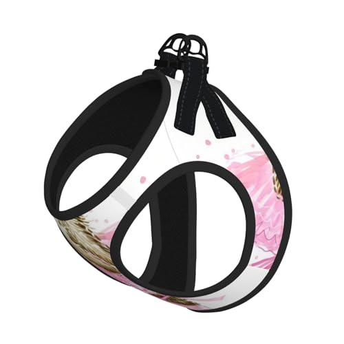 L Pet Leash Vest & Dog Harness - Small Size Cute Rabbit Print Leash Set, Reflective, Adjustable for Cats & Dogs L Pet Leash Vest & Dog Harness - Small Size Cute Rabbit Print Leash Set, Reflective, Adjustable for Cats & Dogs von VXXNlnn