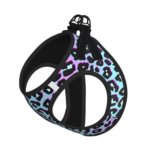 L Pet Leash Vest & Dog Harness - Small Size Cute Turquoise Print Leash Set, Reflective, Adjustable for Cats & Dogs L Pet Leash Vest & Dog Harness - Small Size Cute Turquoise Print Leash Set, Reflective, Adjustable for Cats & Dogs von VXXNlnn