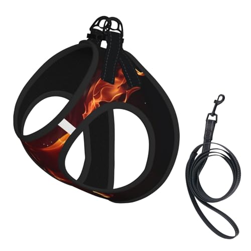 L Pet Leash Vest & Dog Harness - Small Size Horse Print Leash Set, Reflective, Adjustable for Cats & Dogs L Pet Leash Vest & Dog Harness - Small Size Horse Print Leash Set, Reflective, Adjustable for Cats & Dogs von VXXNlnn