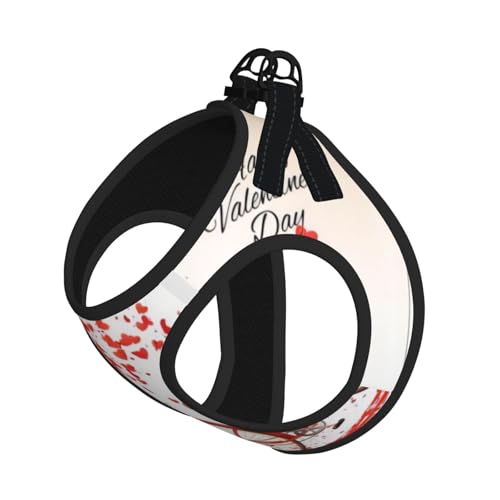 M Haustier-Leine, Weste und Hundegeschirr, klein, Valentinstag, Fahrradbaum, rotes Herz, Zyklusdruck, reflektierend, verstellbar für Katzen und Hunde M Haustier-Leine, Weste und Hundegeschirr, klein, Valentinstag, Fahrradbaum, rotes Herz, Zyklusdruck, reflektierend, verstellbar für Katzen und Hunde von VXXNlnn