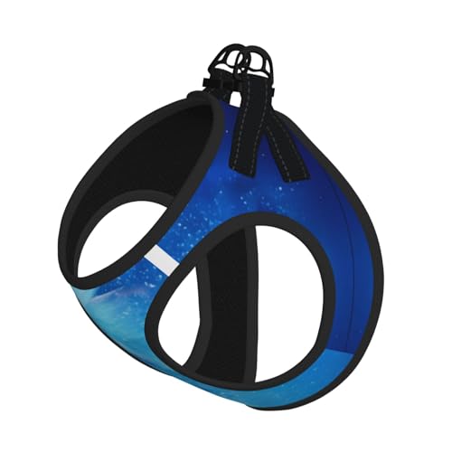 M Pet Leash Vest & Dog Harness - Small Size Blue Starry Butterfly Galaxy Print Leash Set, Reflective, Adjustable for Cats & Dogs M Pet Leash Vest & Dog Harness - Small Size Blue Starry Butterfly Galaxy Print Leash Set, Reflective, Adjustable for Cats & Dogs von VXXNlnn