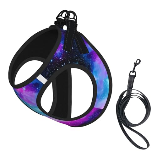 S Pet Leash Vest & Dog Harness - Small Size Cool Star River Print Leash Set, Reflective, Adjustable for Cats & Dogs S Pet Leash Vest & Dog Harness - Small Size Cool Star River Print Leash Set, Reflective, Adjustable for Cats & Dogs von VXXNlnn