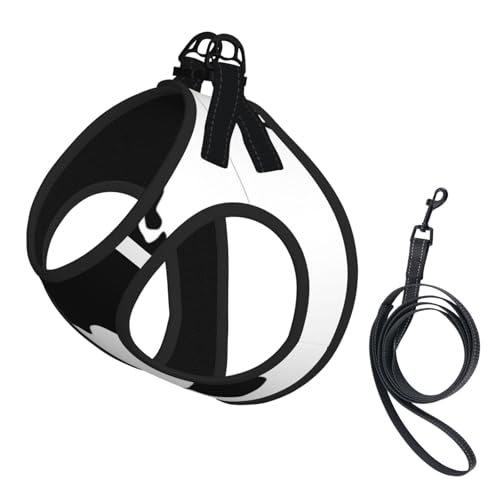 S Pet Leash Vest & Dog Harness - Small Size Panda With Print Leash Set, Reflective, Adjustable for Cats & Dogs S Pet Leash Vest & Dog Harness - Small Size Panda With Print Leash Set, Reflective, Adjustable for Cats & Dogs von VXXNlnn