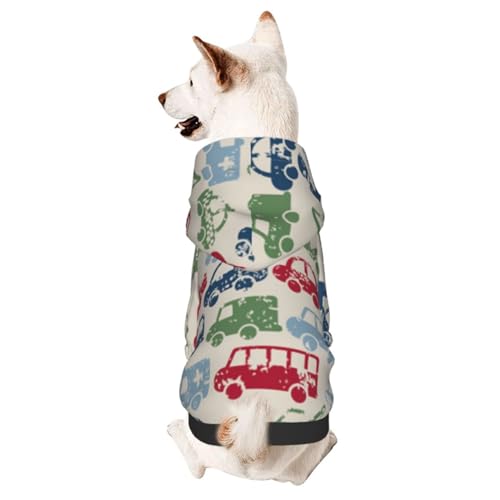 Entzückendes Haustier-Auto-Kapuzen-Sweatshirt für kleine Haustiere, atmungsaktiv, geeignet für den Innen- und Außenbereich, Haustier-Sweatshirt Entzückendes Haustier-Auto-Kapuzen-Sweatshirt für kleine Haustiere, atmungsaktiv, geeignet für den Innen- und Außenbereich, Haustier-Sweatshirt von VYONNE