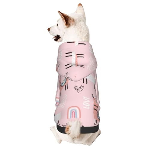 Entzückendes kleines Haustier Llama Kapuzen-Sweatshirt – atmungsaktive Haustierkleidung, geeignet für drinnen und draußen – Haustier-Sweatshirt Entzückendes kleines Haustier Llama Kapuzen-Sweatshirt – atmungsaktive Haustierkleidung, geeignet für drinnen und draußen – Haustier-Sweatshirt von VYONNE