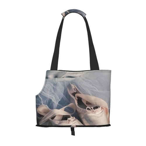 Tragbare Faltbare Haustier Schulter Ballettschuh Tasche - Hohe Dichte Reißfest Haustier Reise Handtasche für Kleintiere Tragbare Faltbare Haustier Schulter Ballettschuh Tasche - Hohe Dichte Reißfest Haustier Reise Handtasche für Kleintiere von VYONNE