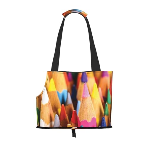 Tragbare Faltbare Haustier Schulter Buntstifte Tasche - Hohe Dichte Reißfest Haustier Reise Handtasche für Kleintiere Tragbare Faltbare Haustier Schulter Buntstifte Tasche - Hohe Dichte Reißfest Haustier Reise Handtasche für Kleintiere von VYONNE